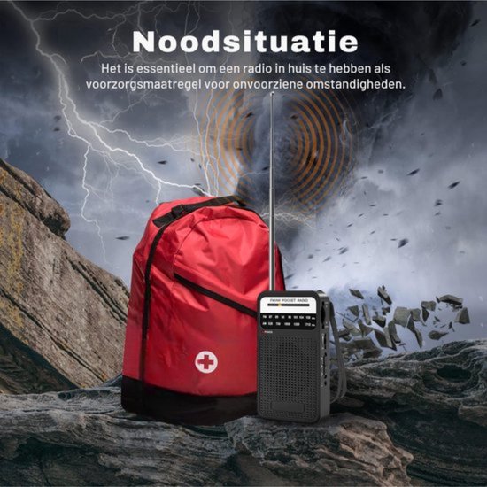 Noodpakket - 15-in-1 Survival Kit - EHBO Kit - Noodradio - Noodsituaties - Rampen