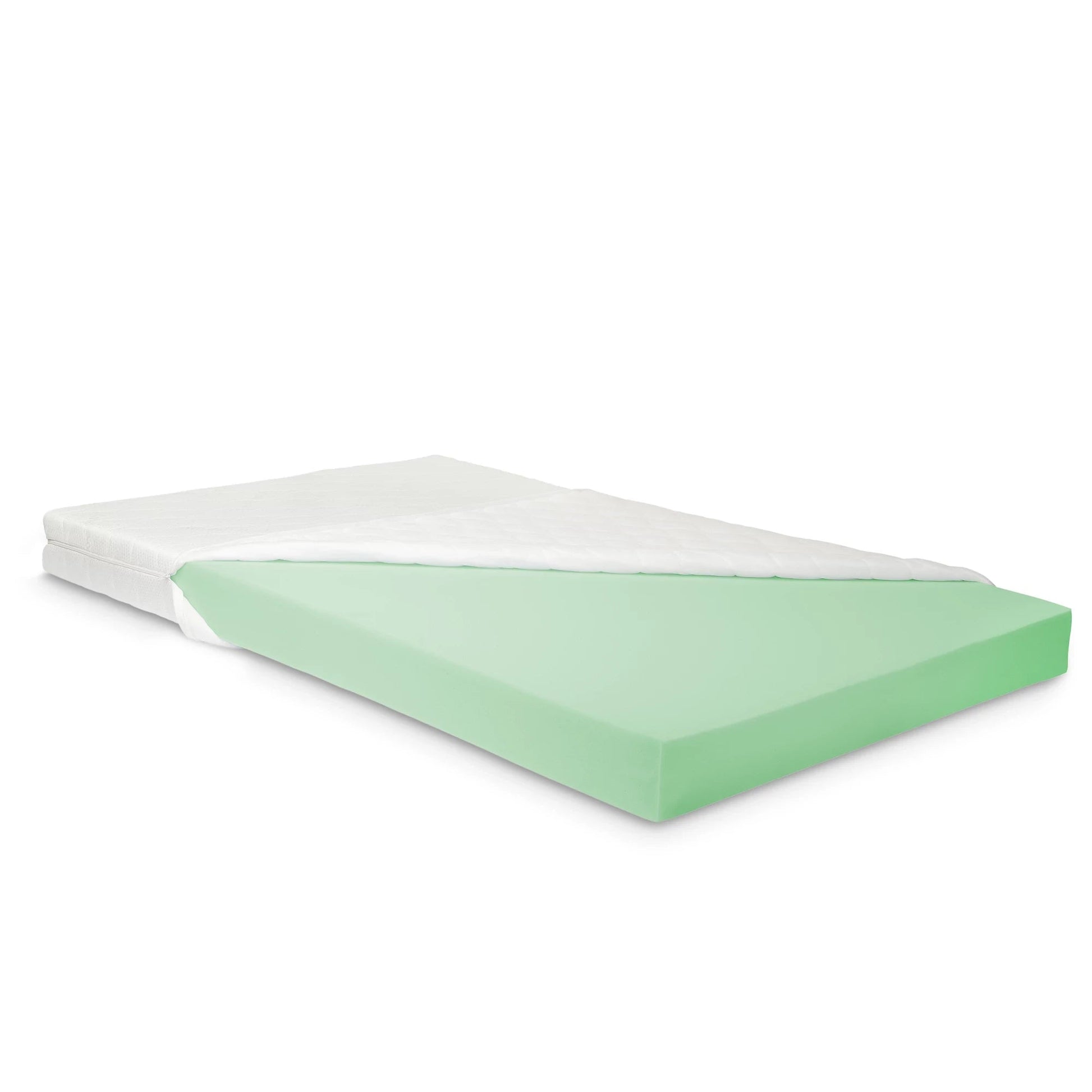 In And OutdoorMatch Bedframe Janae - Modern kunstleer bedframe - met matras - 140x200 - Zwart Bedframe