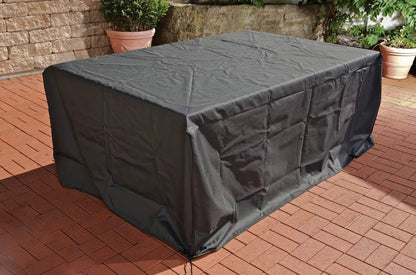 In And OutdoorMatch Beschermhoes Jerod - Waterdicht dekzeil - Universeel - Tuintafelhoes - Jacuzzihoes - Loungeset - 218x156x65 Garden Furniture Cover