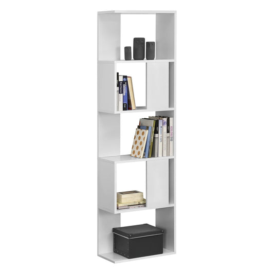 In And OutdoorMatch Boekenkast Plank Millie - 159x45x23,5 cm - Wit - Decoratief Design Boekenplank