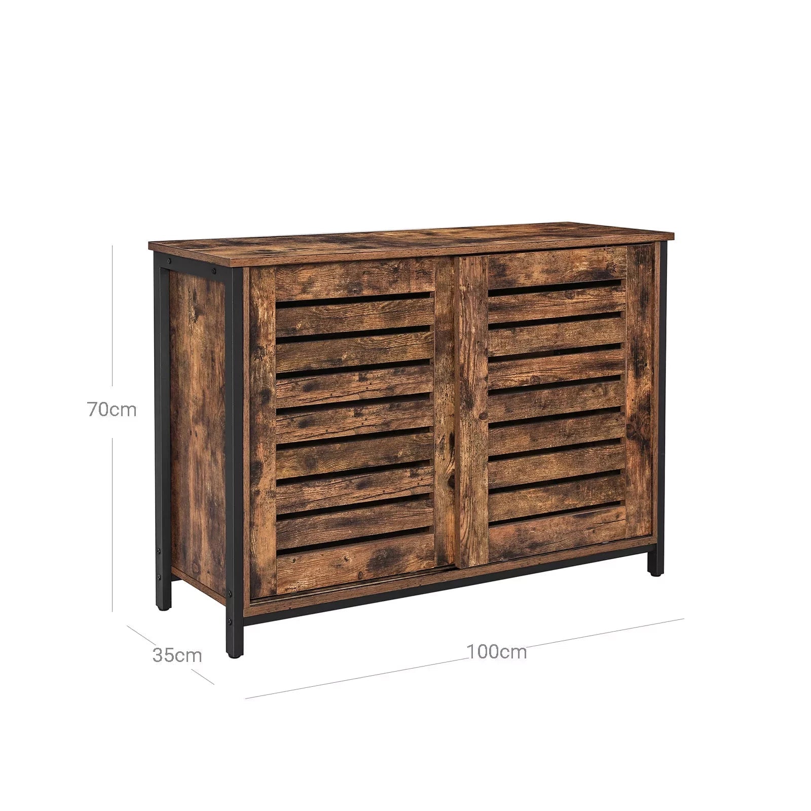 In And OutdoorMatch Dressoirkasten Frenk - Industrieel - Consoletafel - Haltafel - Bijzettafel - 100x35x70cm sideboard