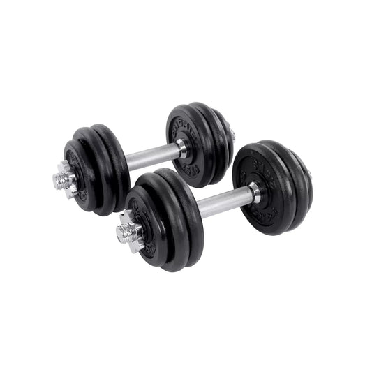 In And OutdoorMatch Dumbell Ambrose - Dumbbell Ambrose - Verstelbaar - 20KG Dumbell set