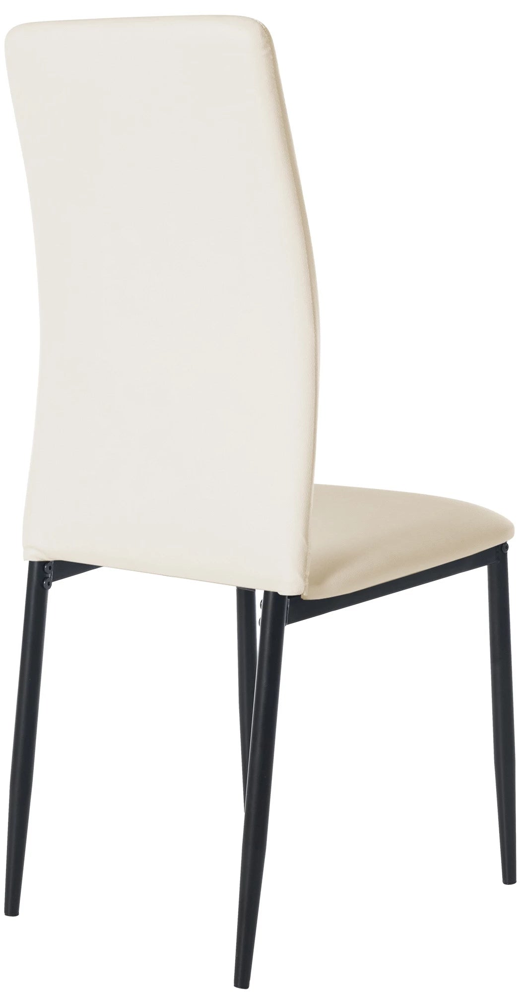 In And OutdoorMatch Eetkamerstoelen Luke - Set van 6 - Kunstleer - Hoogwaardige bekleding - Luxe eetkamerstoelen - Moderne uitstraling Eetkamerstoel