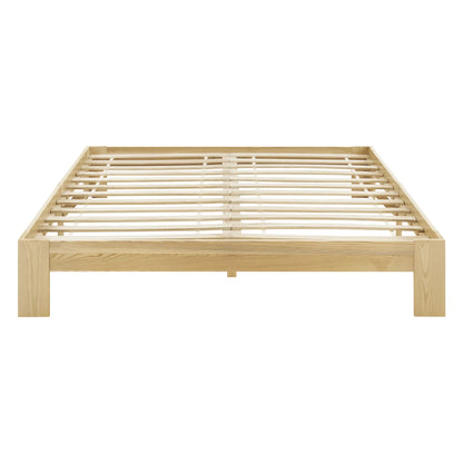 In And OutdoorMatch Houten Bed Lenora - Grenen - Met Matras - 140x200 cm - Houtkleurig - Made in the EU - Slijtvast bed twee personen