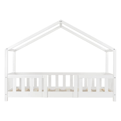 In And OutdoorMatch Kinderbed Winnifred - Met matras - 80x160 cm - Wit - Voor meisjes - Voor jongens Kinder bedden