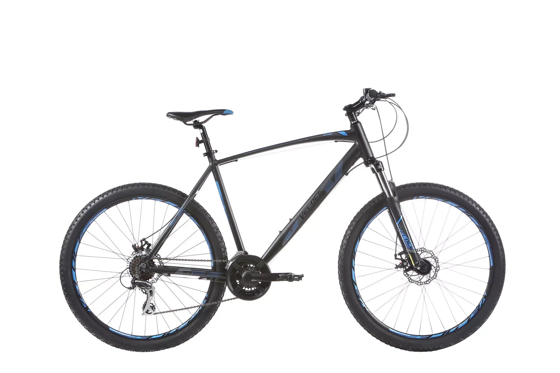 In And OutdoorMatch Mountainbike the Justina - Met 21 versnellingen - 27,5 inch wielmaat - Herenfiets - Racefiets - Stadsfiets - Framemaat 43cm - Black Mountain bike