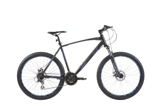 In And OutdoorMatch Mountainbike the Justina - Met 21 versnellingen - 27,5 inch wielmaat - Herenfiets - Racefiets - Stadsfiets - Framemaat 43cm - Black Mountain bike