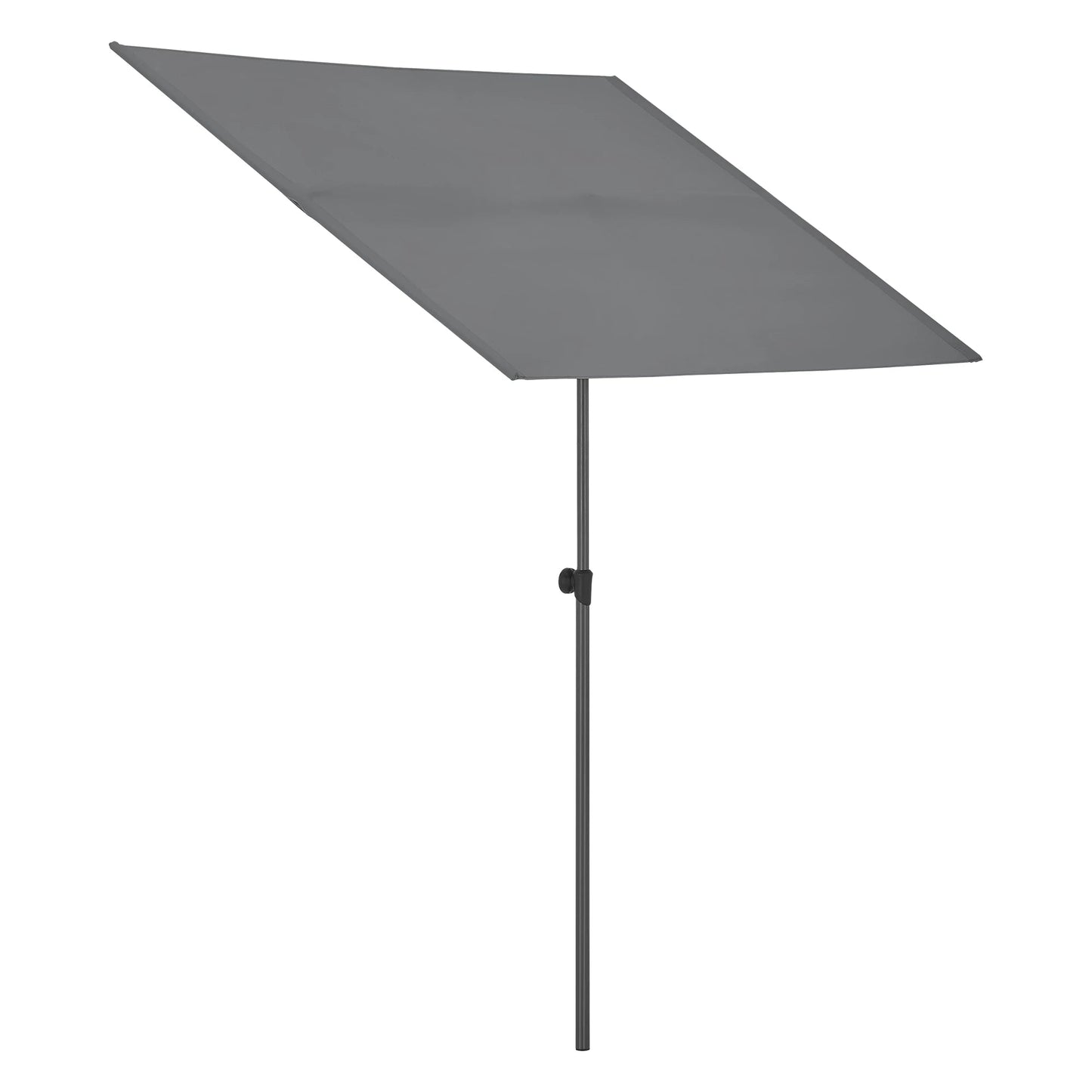 In And OutdoorMatch Parasol 360° Abigail - 120-200x180x130 cm - Grijs - UV Bescherming Sunshade