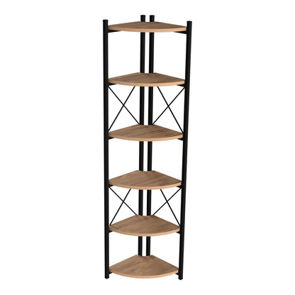 In And OutdoorMatch Plantenstandaard John - Open Kast - 160x30x30 - Mabelkleurig - Minimalistisch Design Plant Stand