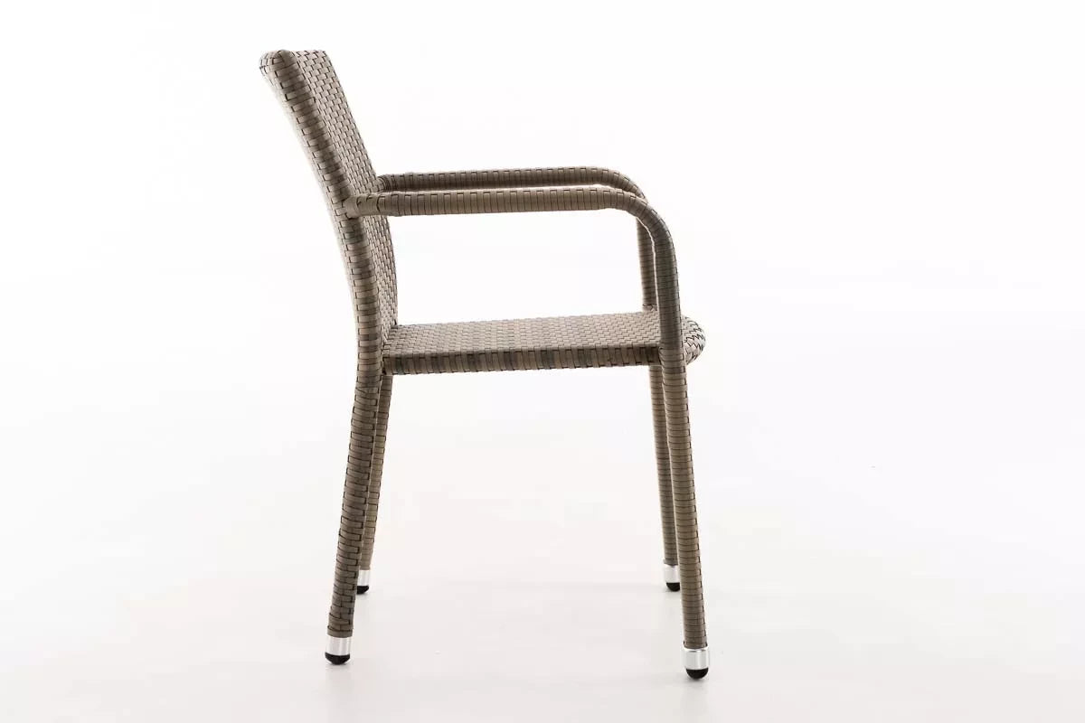 In And OutdoorMatch Premium Tuinstoelen Jaime - outdoor loungestoel - loungestoel - Lounge - antraciet -35 x 45 cm Garden Chair