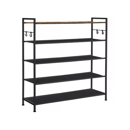 In And OutdoorMatch Schoenenrek Marisa - Metaal - 20-25 paar schoenen - Schoenenkast - 29x89x92cm shoe rack