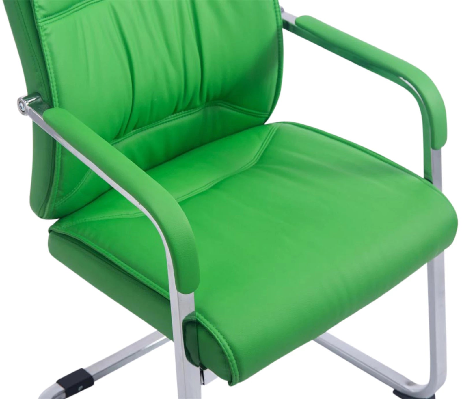 In And OutdoorMatch Sledestoelen Octavia - Set van 2 - XXL - Groen - Exclusieve Look Eetkamerstoel