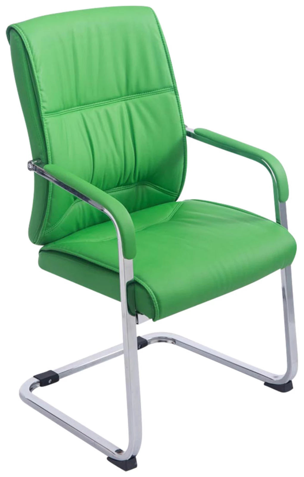 In And OutdoorMatch Sledestoelen Octavia - Set van 2 - XXL - Groen - Exclusieve Look Eetkamerstoel