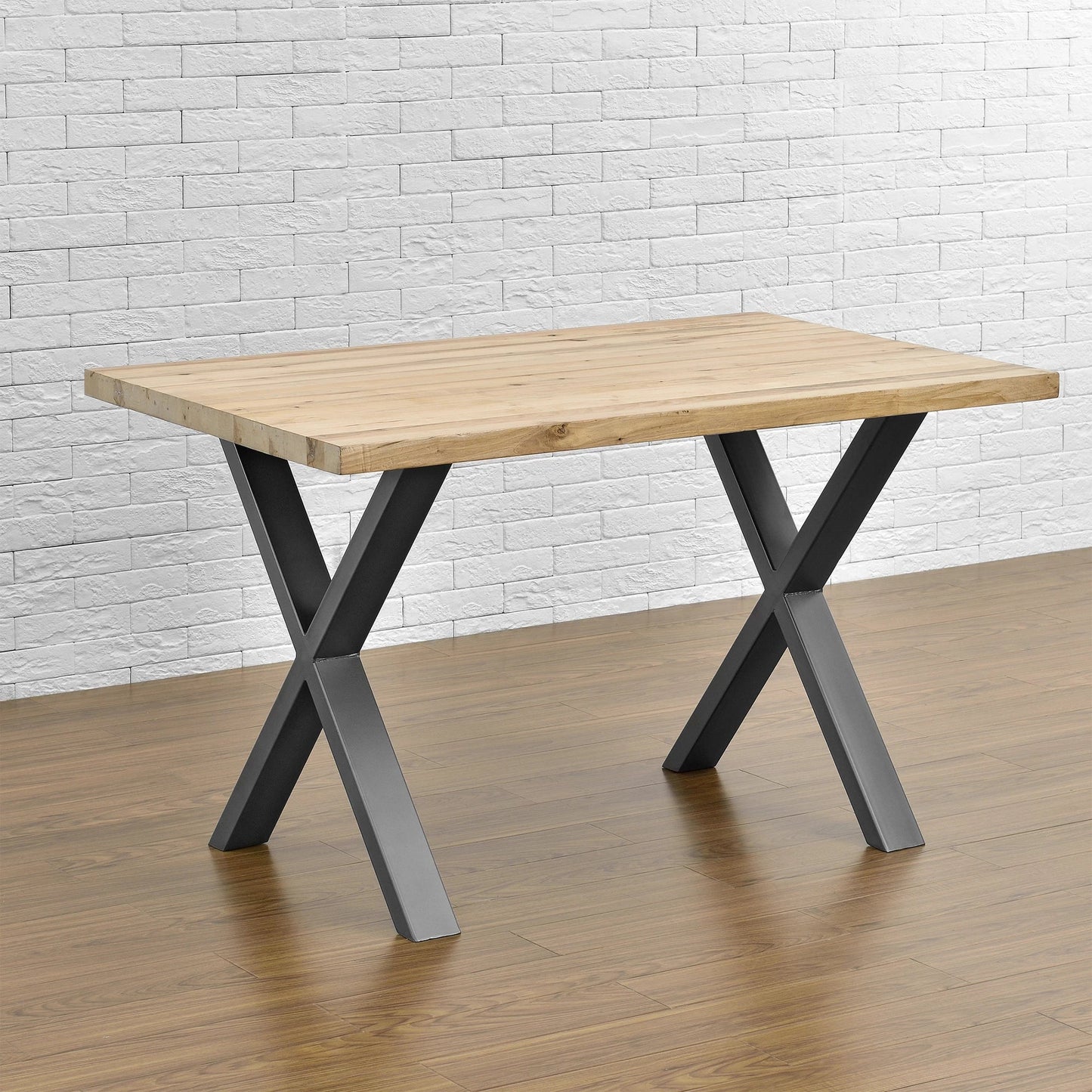 In And OutdoorMatch Steel X Tafelpoten Omari - Set van 2 - Meubelpoot - 59x72 cm - Metaalgrijs table legs