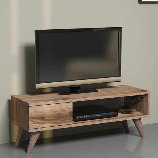 In And OutdoorMatch TV-meubel Lotte - 90x30x33 cm - Houtkleur - MDF TV cabinet