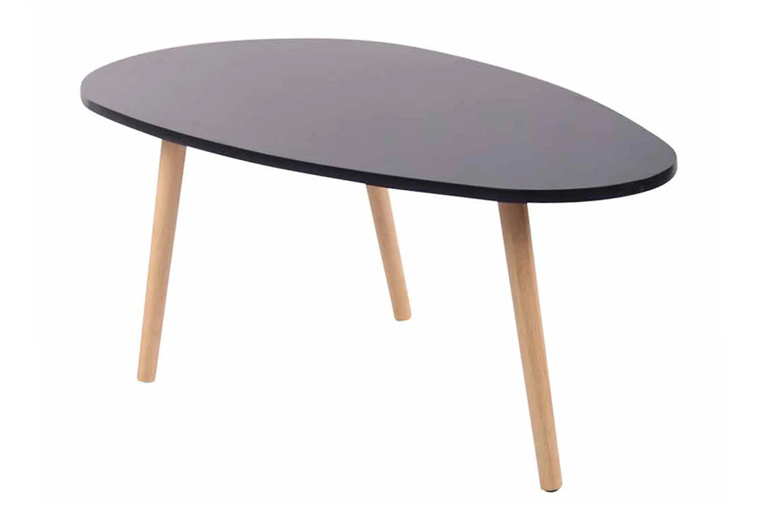 In And OutdoorMatch Table Dre - Keukentafel - 47x60x120cm - MDF en Rubberwood - Stijlvol Design Eettafel/ Eetkamertafel