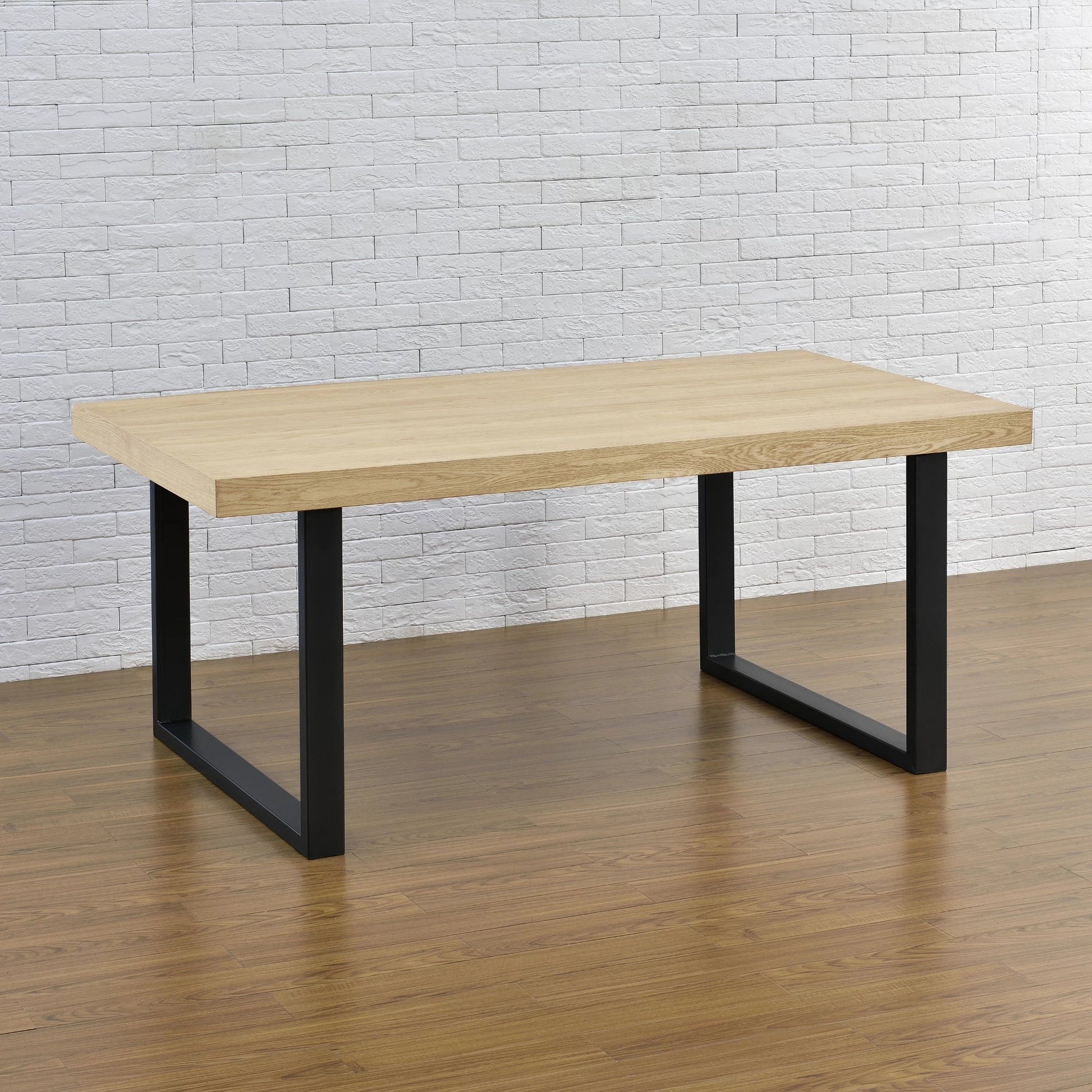 In And OutdoorMatch Tafelpoot Elroy - Stalen Onderstel - Set van 2 - U Tafelpoot - 100x72 cm - Zwart table legs