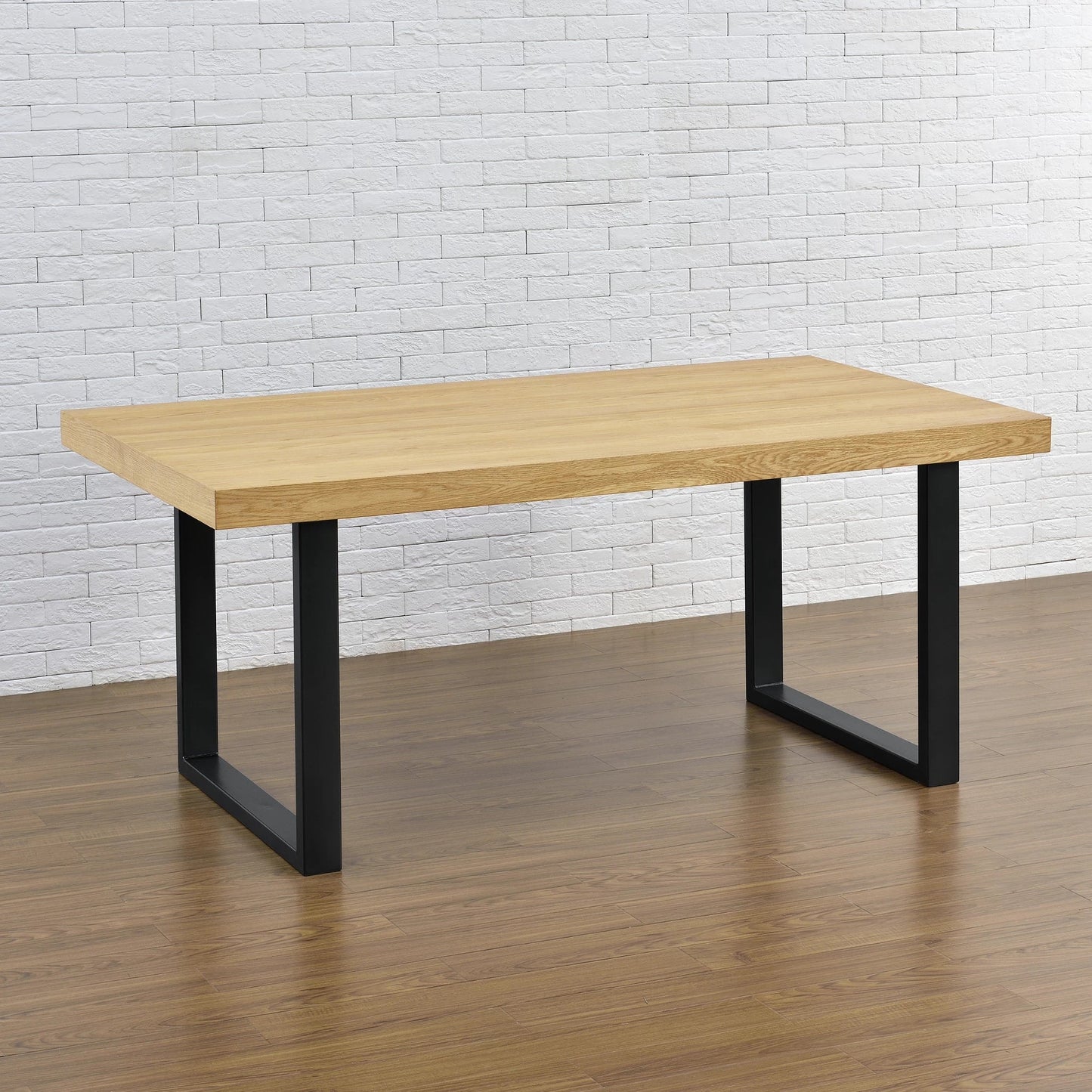 In And OutdoorMatch Tafelpoot Meaghan - Stalen Onderstel - Set van 2 - U Tafelpoot - 80x72 cm - Zwart table legs