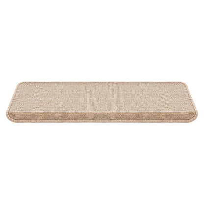 In And OutdoorMatch Trapmat Nero - Set van 15 - Recht - Zelfklevend - Beige - 65x24cm Trap mat