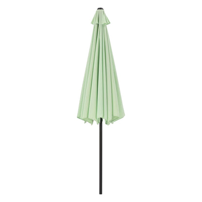 In And OutdoorMatch Tuinparasol Mertie - Stokparasol - Ø300x230 cm - Pastelgroen - Stijlvolle uitstraling Sunshade