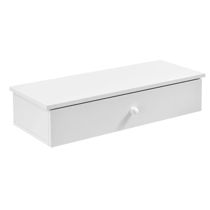 In And OutdoorMatch Wandplank Chandler - Met Deur - Wit - 60x24x12,6cm - Luxe Look Wandplank