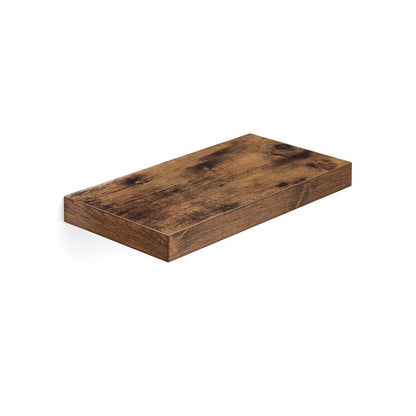 In And OutdoorMatch Wandplank Ofir Lonnie - Zwevend - Wandrek - Wandplank - Boekenplank - Fotoplank - Hout - 40x20cm Wandplank