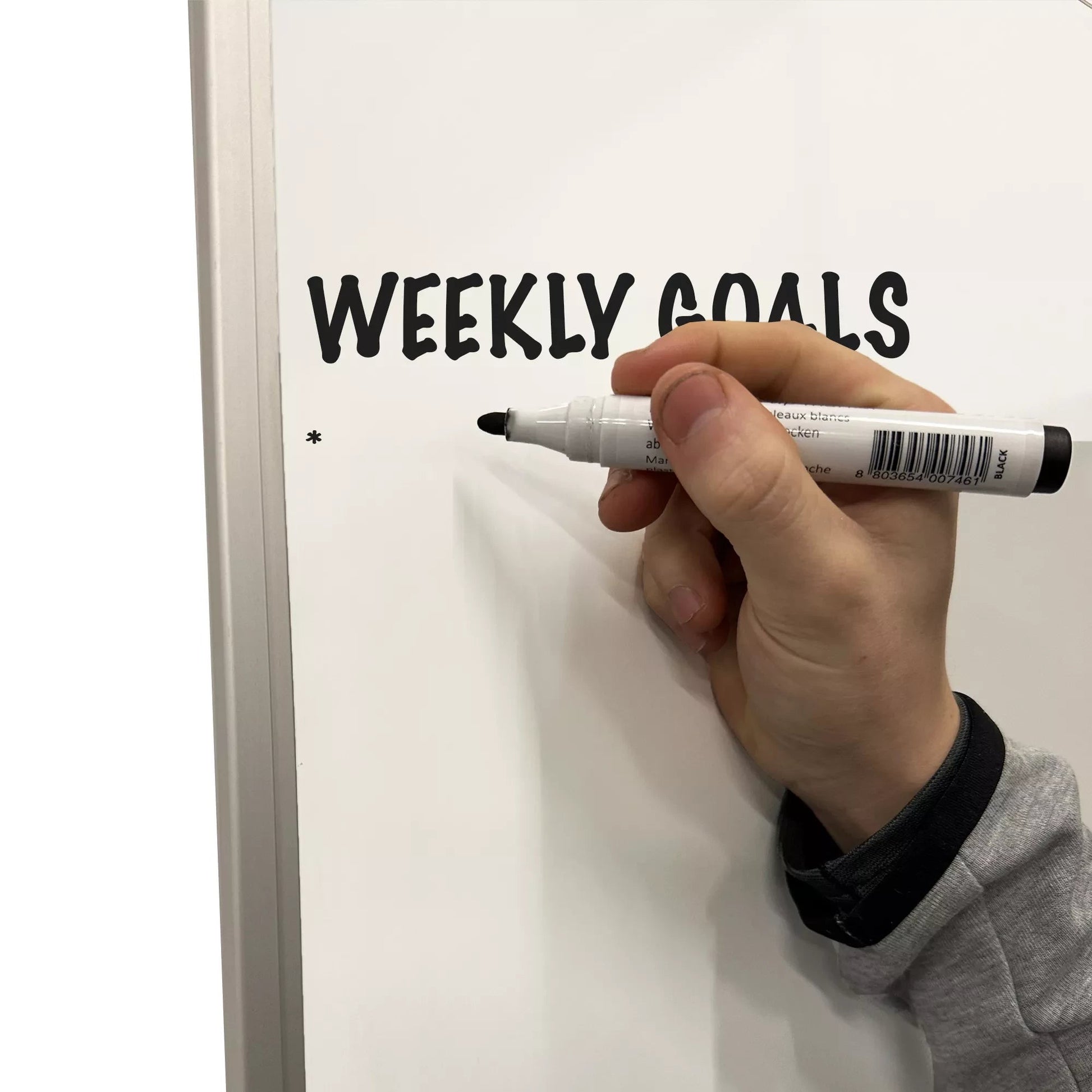 Mobiel whiteboard Solid PRO Rickie - Kantelbaar - Weekplanner - Maandplanner - Jaarplanner - Dubbelzijdig en magnetisch - 120x200cm Whiteboards