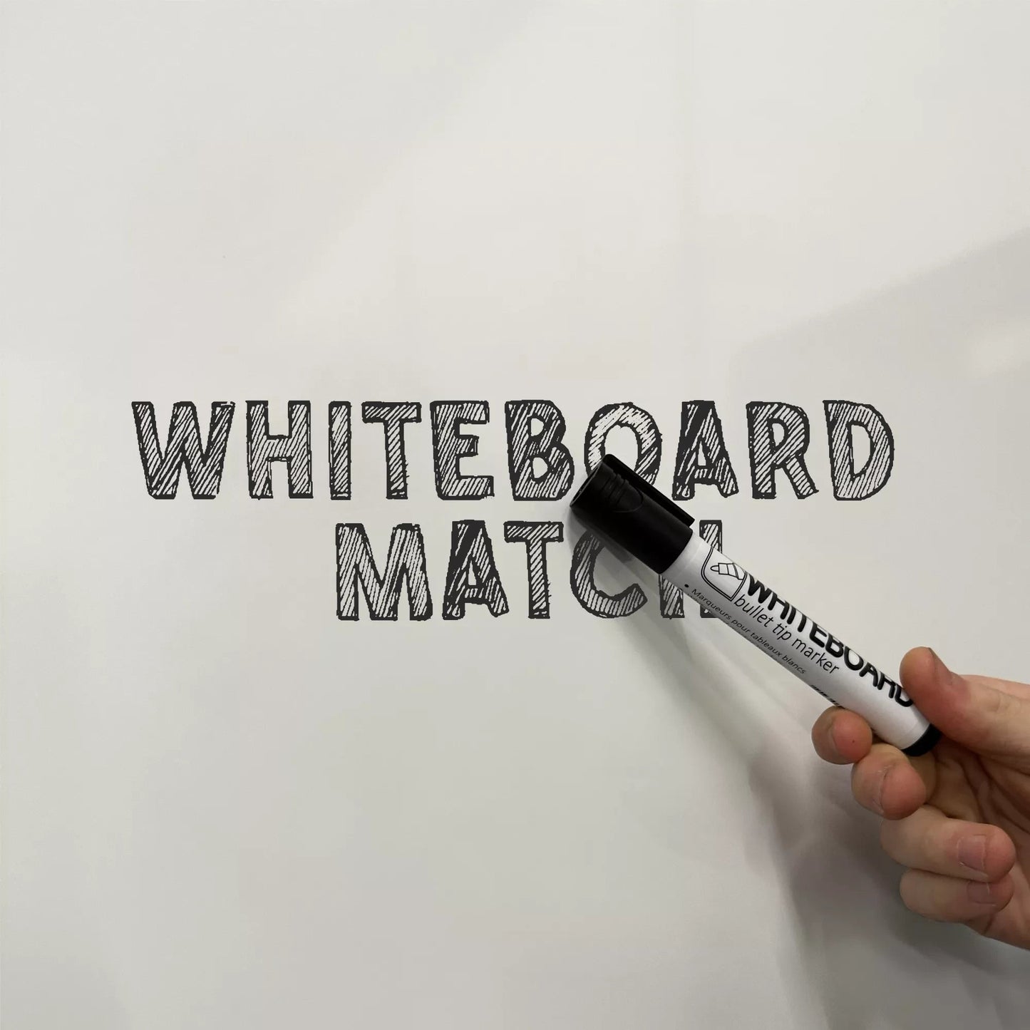 Vijfzijdig whiteboard RC10 profiel Hoover - Magnetisch - Emaille staal - Wit - 60x90cm Whiteboards