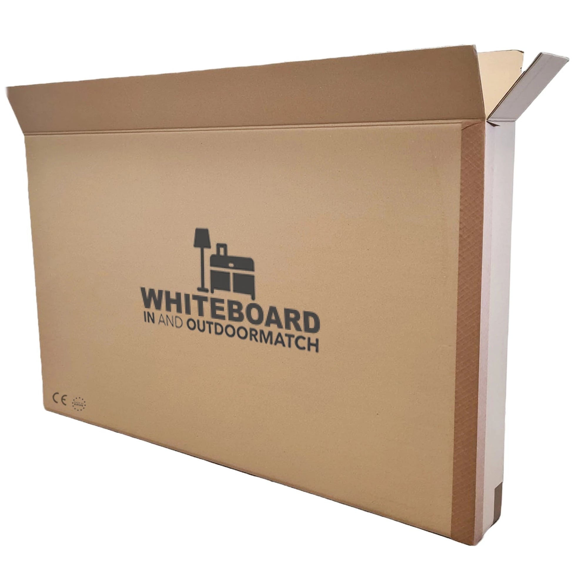 Whiteboard - Geëmailleerd staal - Wit - Magnetisch - 100x200cm Whiteboards